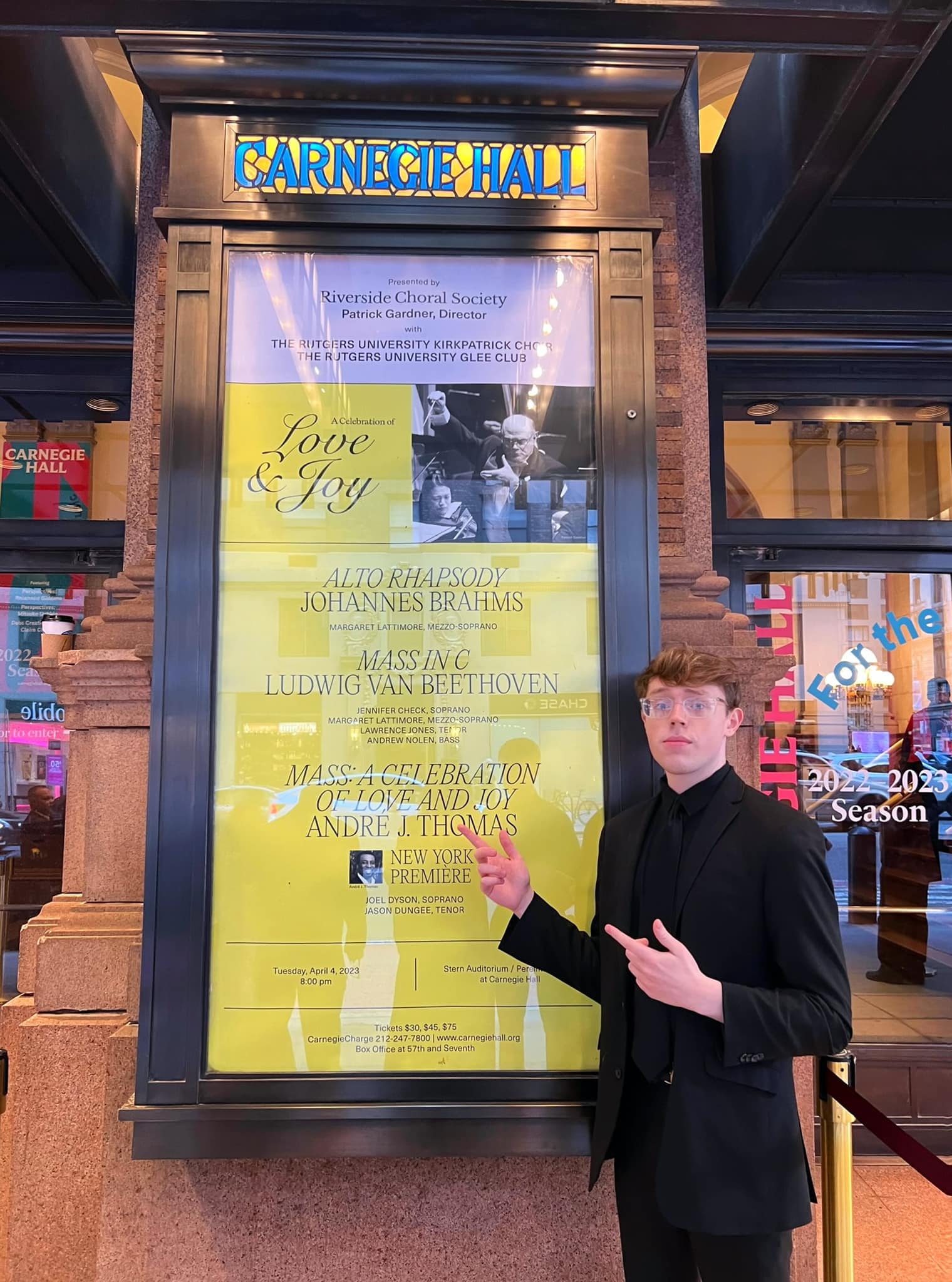 Singing At Carnegie Hall